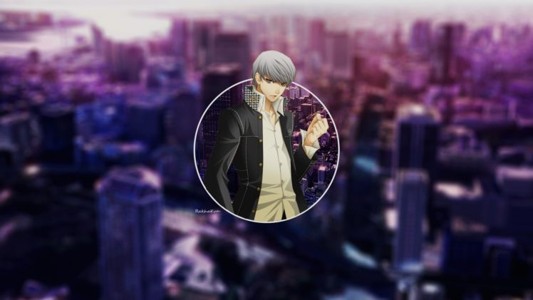 anime, Narukami Yuu, City, Persona 4, Persona series, Shin Megami Tensei Series HD Wallpaper Desktop Background