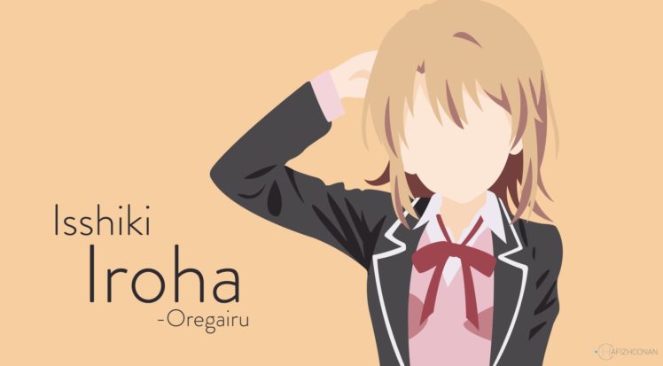 Yahari Ore no Seishun Love Comedy wa Machigatteiru, Isshiki Iroha, Anime girls, Anime HD Wallpaper Desktop Background