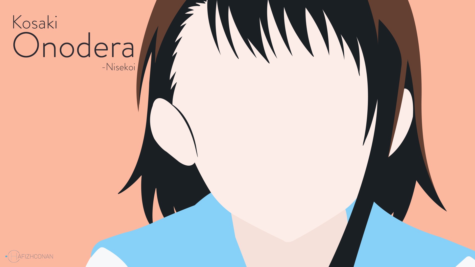 Nisekoi, Onodera Kosaki, Anime girls, Anime Wallpaper