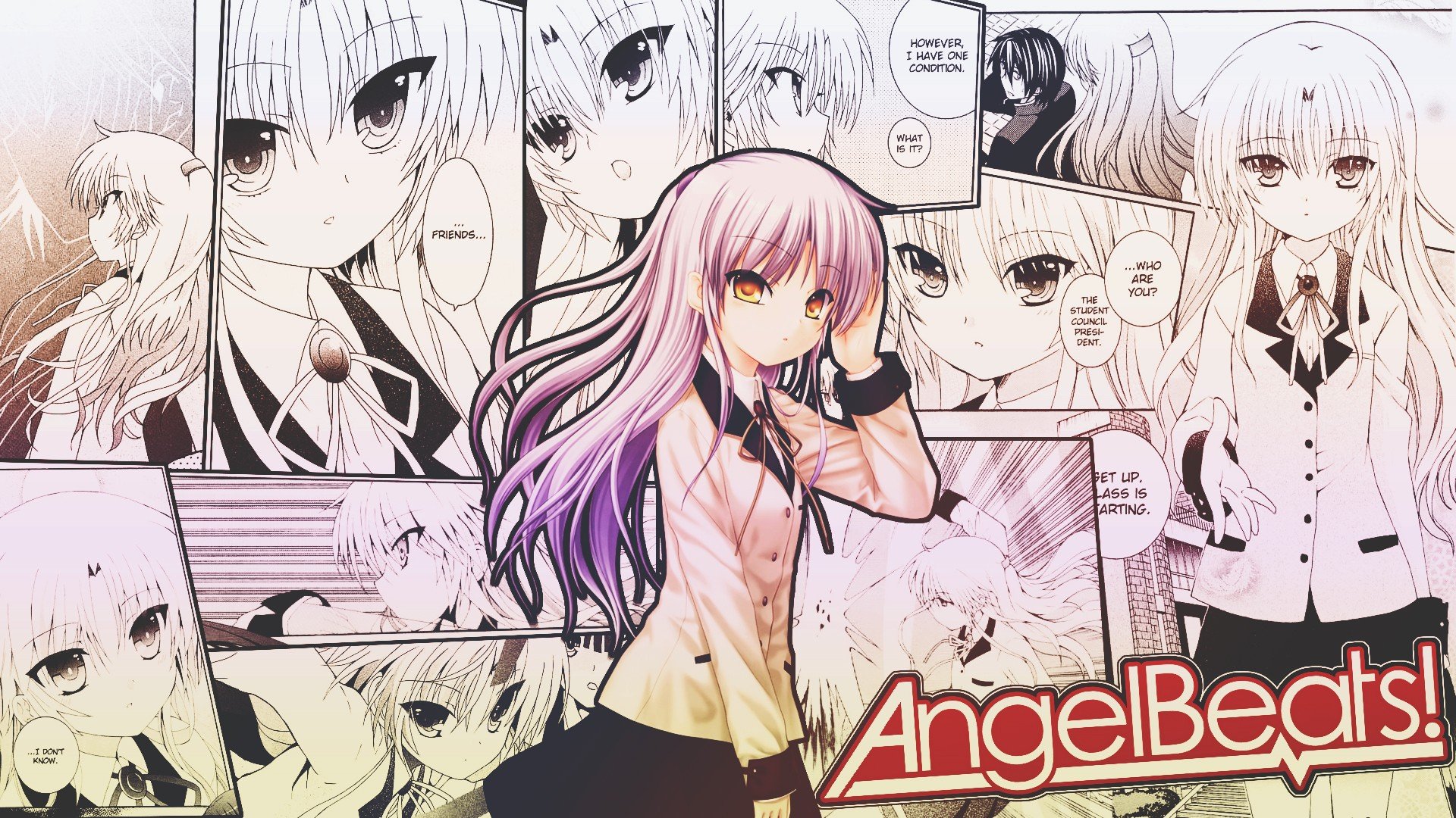 Angel Beats!, Anime girls, Tachibana Kanade Wallpaper