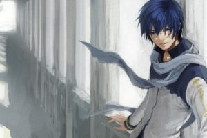 anime, Blue, Fan art