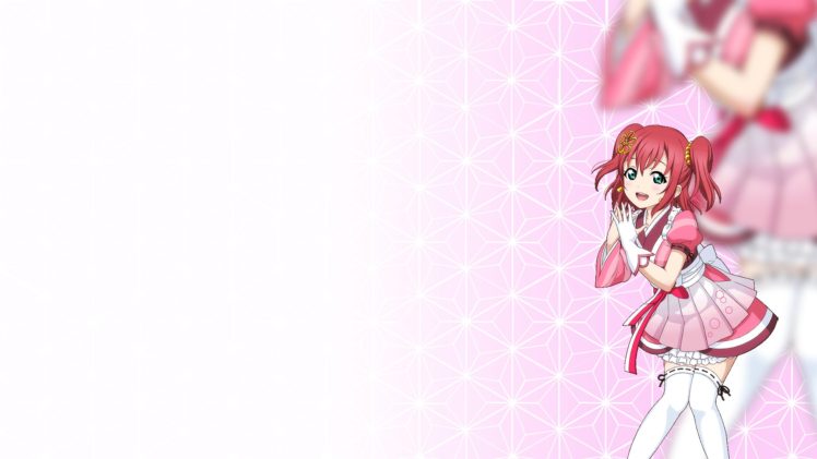 Love Live! Sunshine, Simple, Anime girls, Anime, Kurosawa Ruby HD Wallpaper Desktop Background