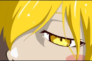 blonde, Oshino Shinobu, Monogatari Series, Anime