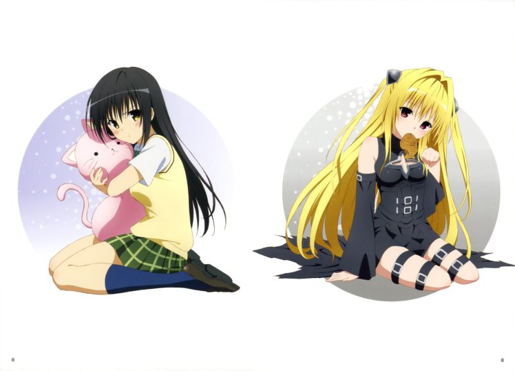 To Love ru, Anime girls, Golden Darkness, Kotegawa Yui, Anime HD Wallpaper Desktop Background