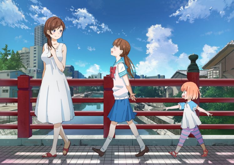 3 gatsu no Lion, Anime girls, Kawamoto Hinata, Kawamoto Momo, Kawamoto Akari, Anime HD Wallpaper Desktop Background