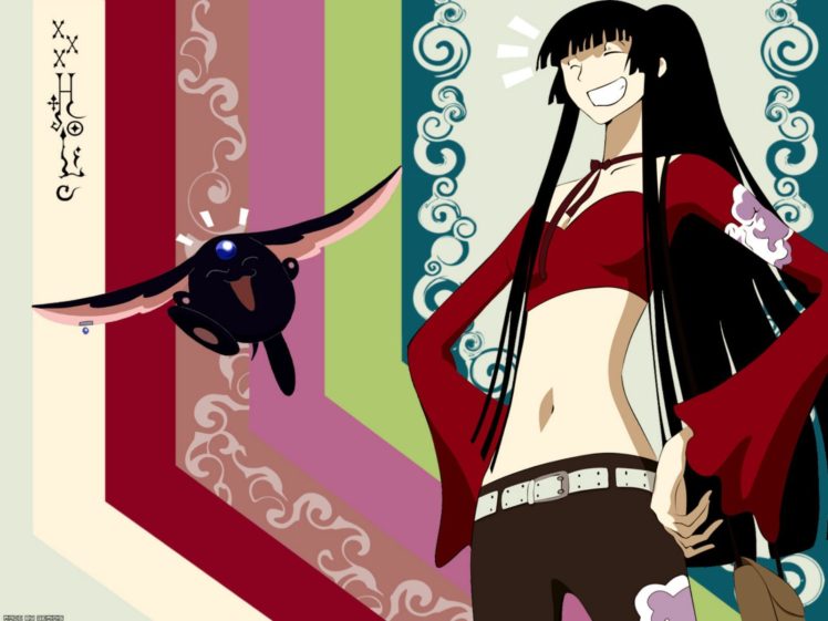 ×××HOLiC, Anime girls, Ichihara Yūko, Mokona (×××HOLiC), Anime HD Wallpaper Desktop Background