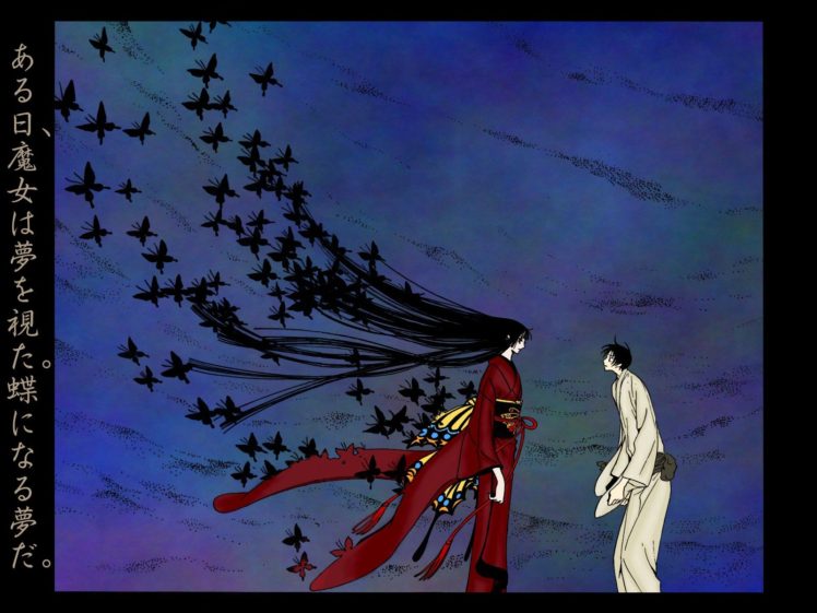 ×××HOLiC, Ichihara Yūko, Watanuki Kimihiro, Anime HD Wallpaper Desktop Background