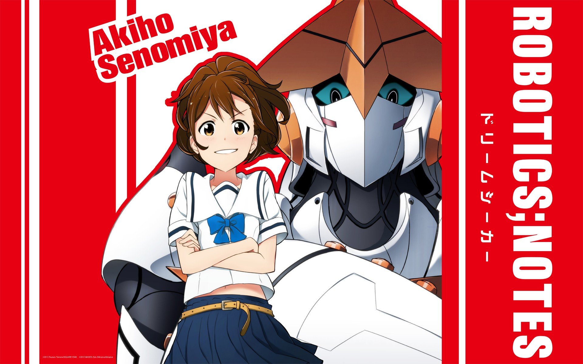 Robotics;Notes, Anime girls, Senomiya Akiho, Anime Wallpaper