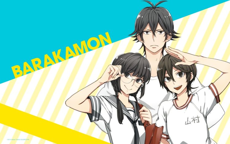 Barakamon, Kotoishi Naru, Handa Seishuu, Arai Tamako, Yamamura Miwa, Anime HD Wallpaper Desktop Background