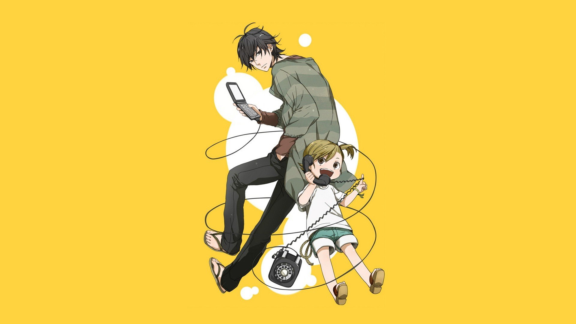 Barakamon, Handa Seishuu, Kotoishi Naru, Anime Wallpaper