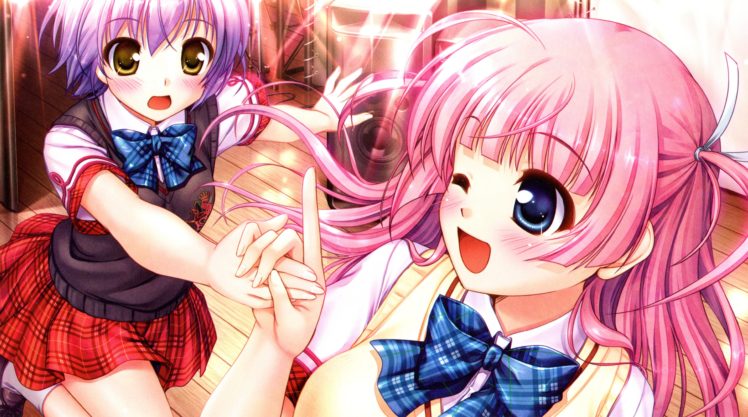 Daitoshokan no Hitsujikai, Anime girls, Misono Senri, Anime HD Wallpaper Desktop Background