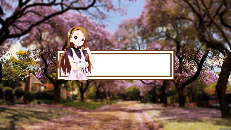 anime, Anime girls, Minase Iori, Nature, Landscape HD Wallpaper Desktop Background