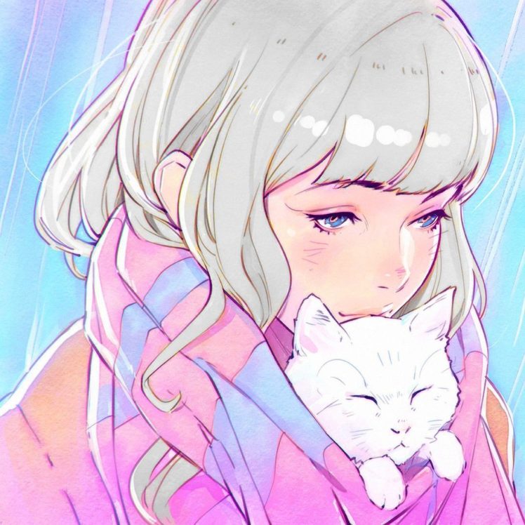 Ilya Kuvshinov, Anime girls, Artwork HD Wallpaper Desktop Background
