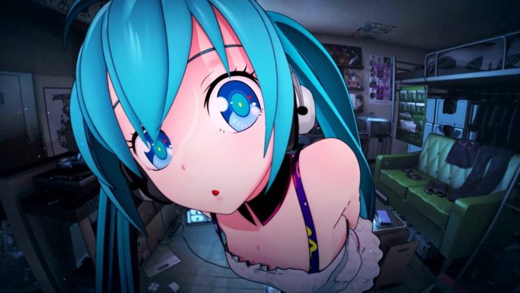 fan art, Vocaloid, Anime girls, Hatsune Miku HD Wallpaper Desktop Background
