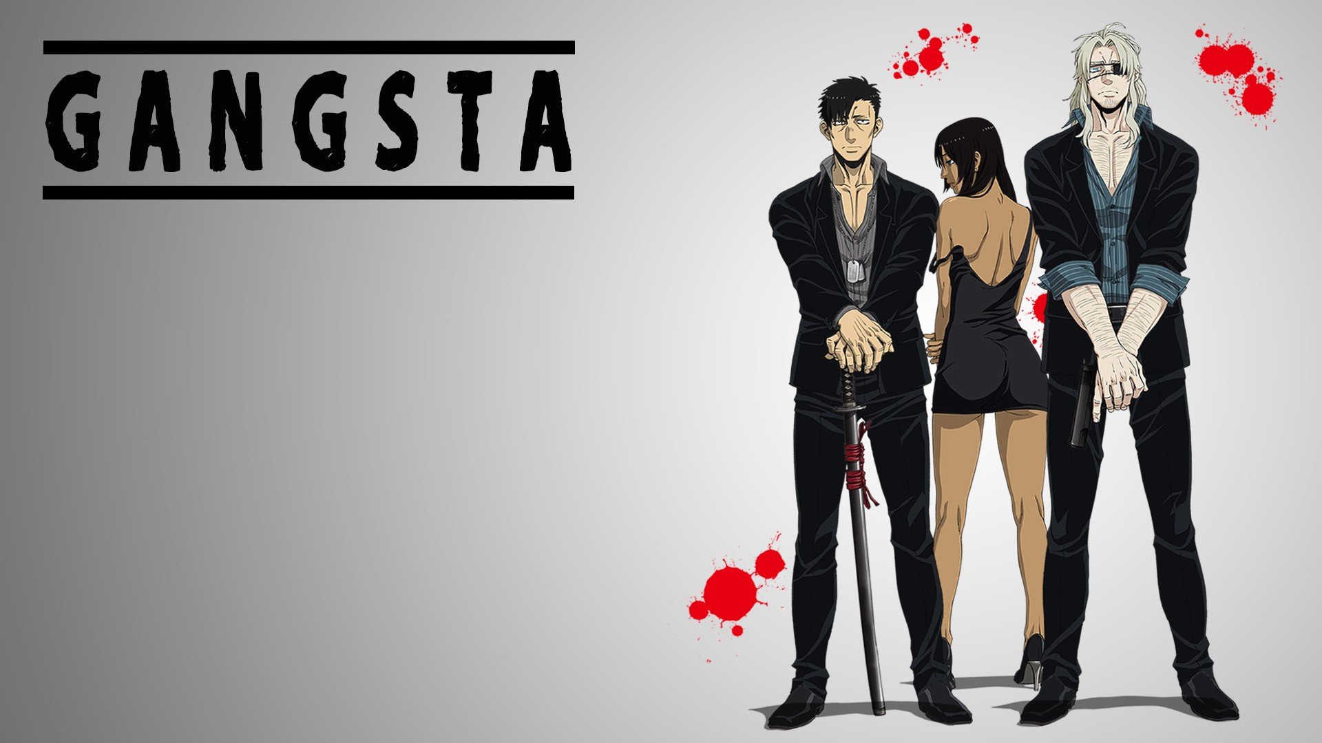 Gangsta, Nicolas Brown, Arcangelo Worick, Anime Wallpaper