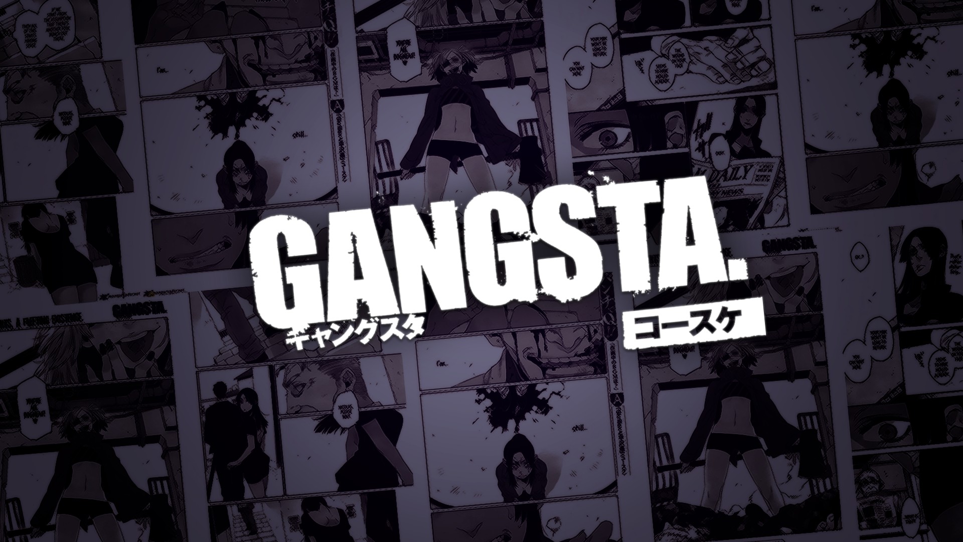 Gangsta, Manga Wallpaper