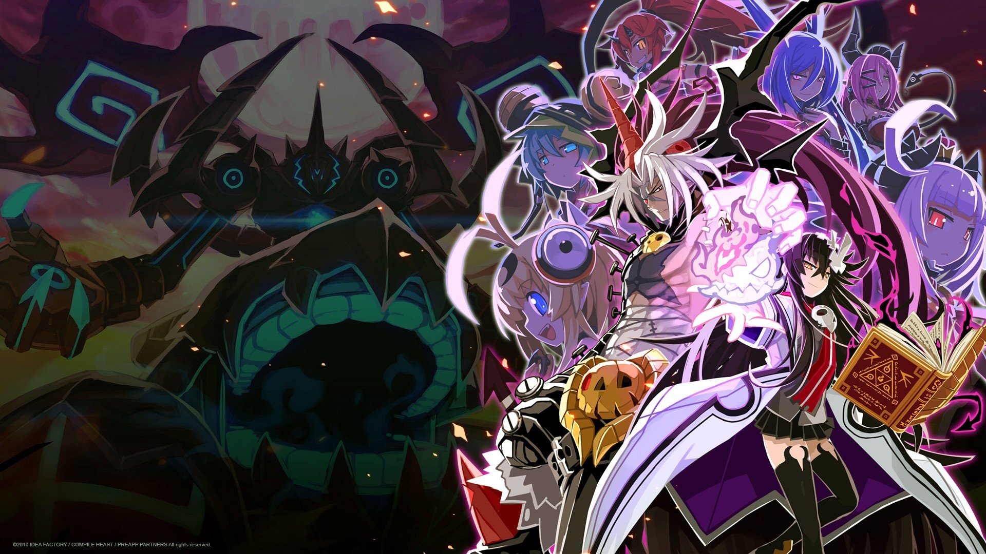 Fegor (Trillion: God of Destruction), Anime girls, Trillion: God of Destruction Wallpaper