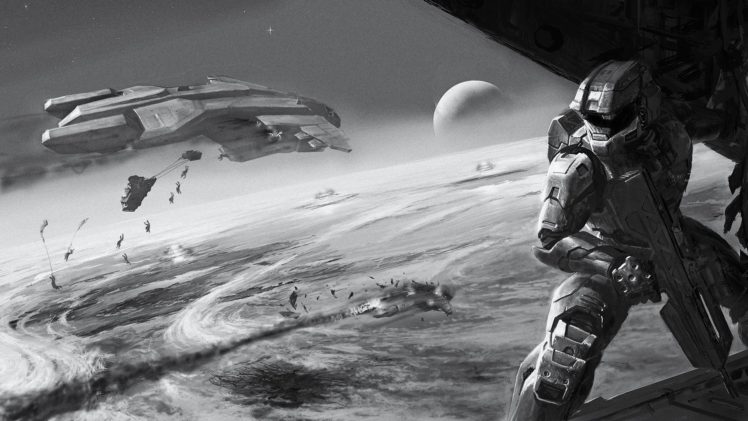 space, Halo Wars HD Wallpaper Desktop Background