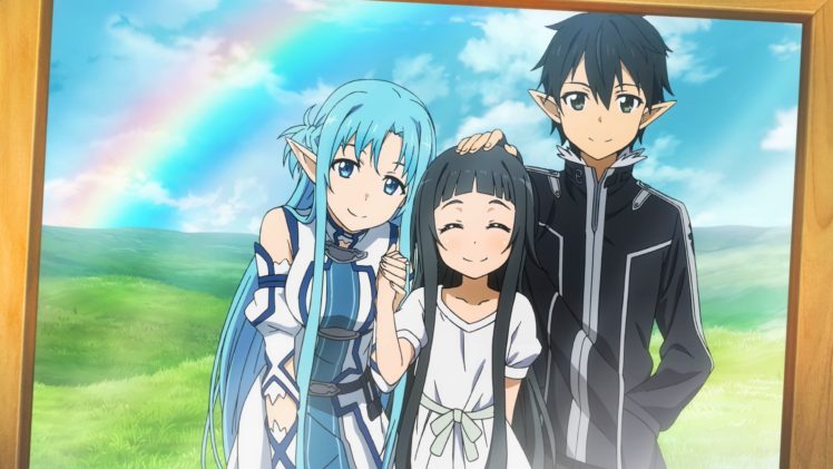 Sword Art Online, Kirigaya Kazuto, Yuuki Asuna, SAO Lost Song, Anime HD Wallpaper Desktop Background