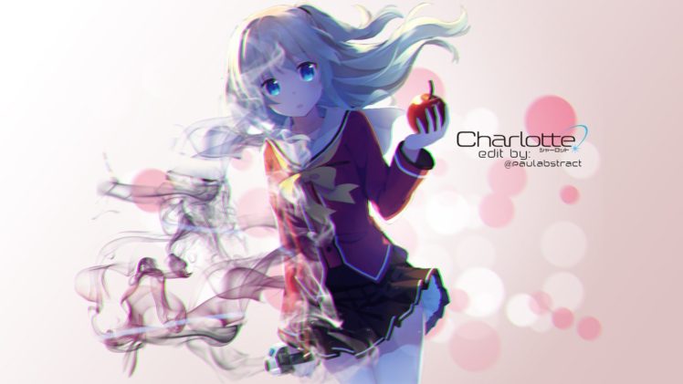 Charlotte (anime), Anime girls, Tomori Nao HD Wallpaper Desktop Background