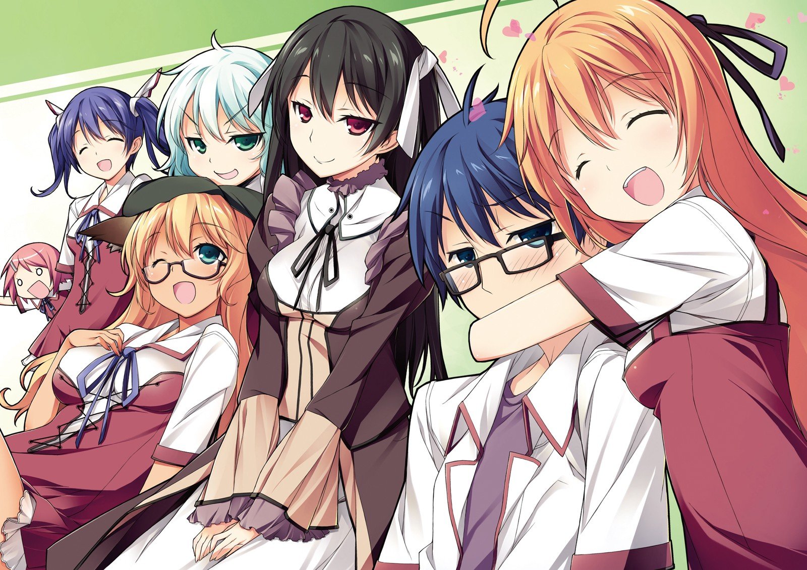 Mayo Chiki!, Anime girls, Konoe Subaru, Suzutsuki Kanade, Sakamachi Kinjiro Wallpaper