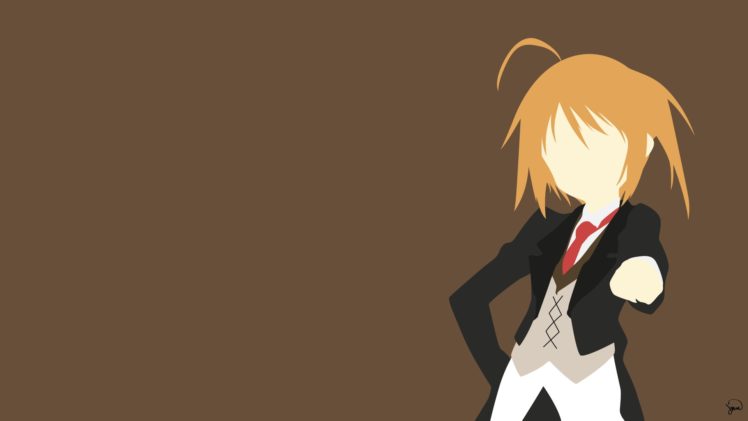 Mayo Chiki!, Anime girls, Konoe Subaru, Minimalism HD Wallpaper Desktop Background