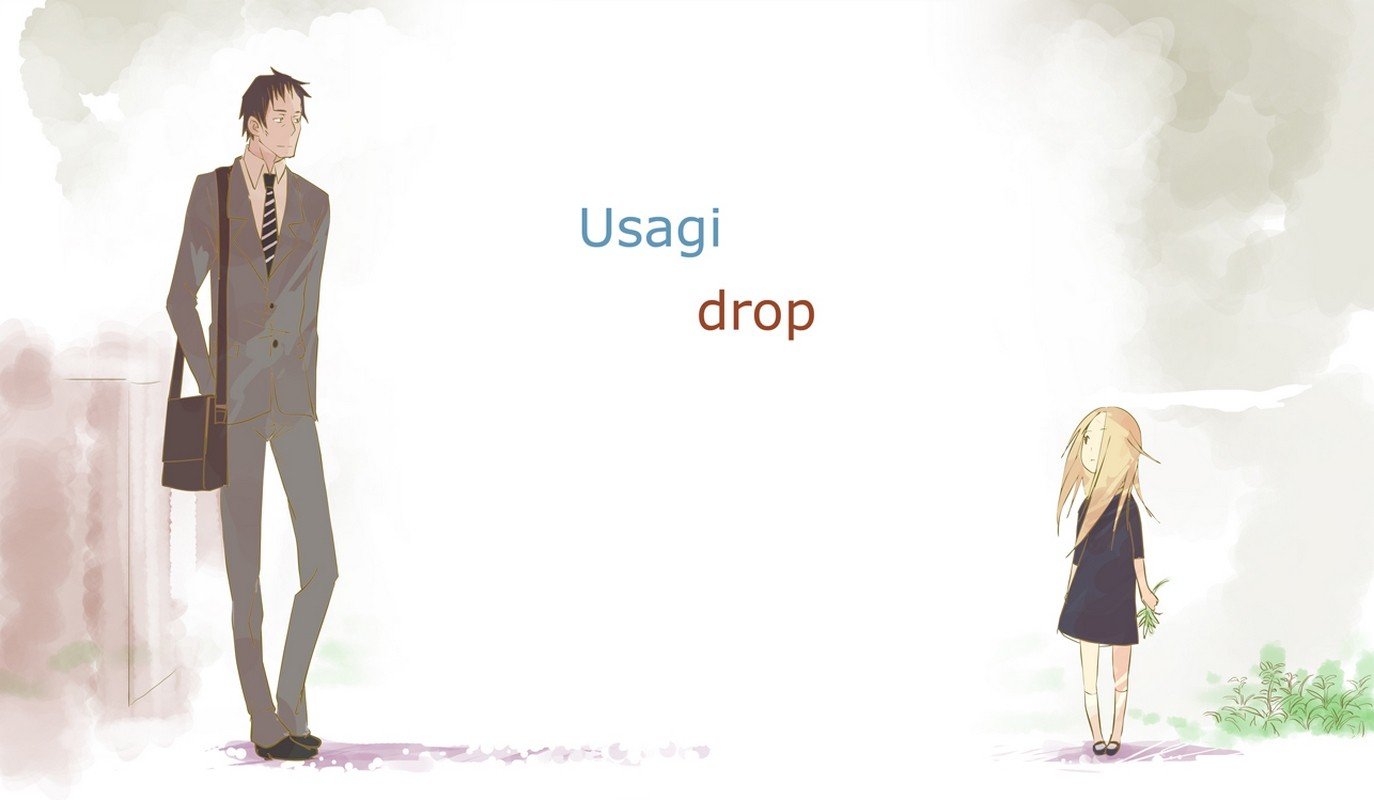 Usagi Drop, Kaga Rin, Kawachi Daikichi Wallpaper