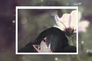 flowers, Nature, Misaki Mei, Artwork, Anime girls, Another