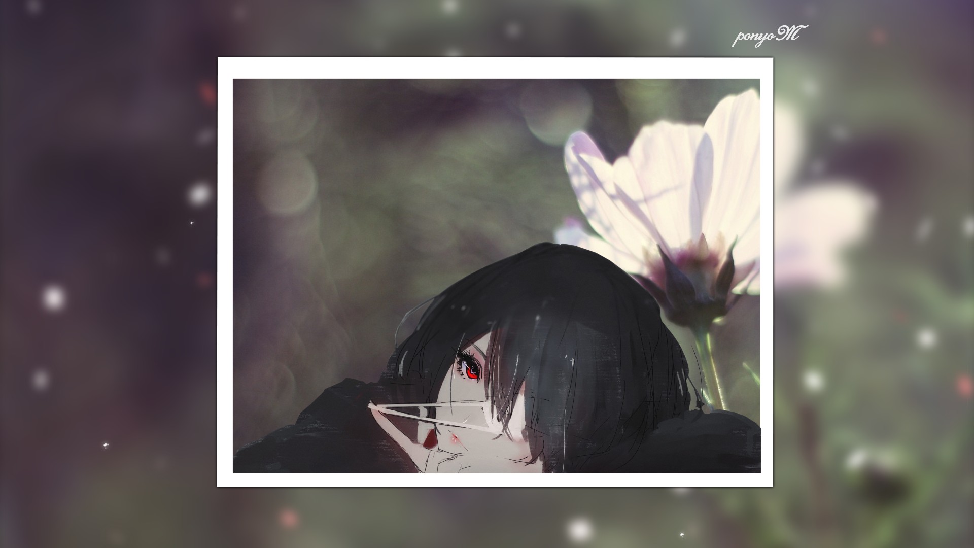flowers, Nature, Misaki Mei, Artwork, Anime girls, Another Wallpaper