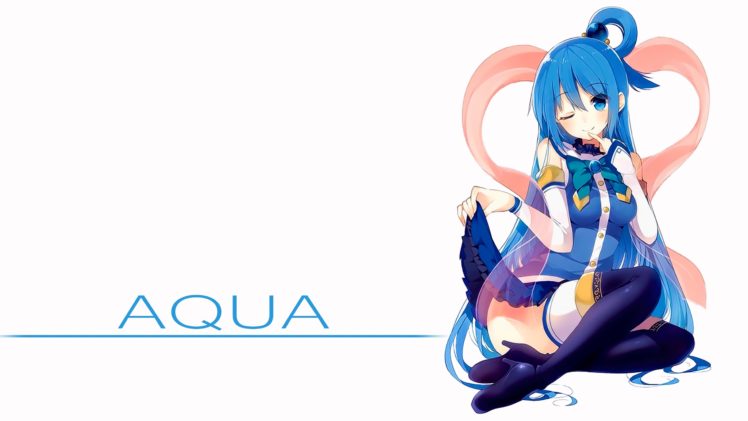 Aqua (KonoSuba), Kono Subarashii Sekai ni Shukufuku wo! HD Wallpaper Desktop Background