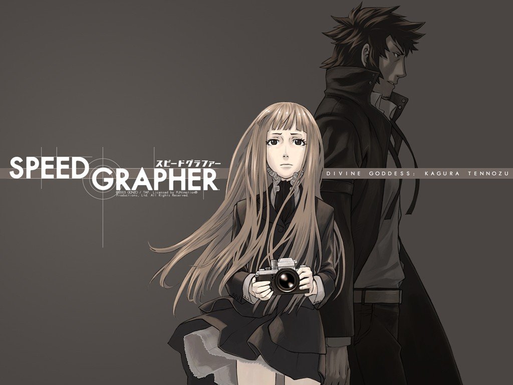 Speed Grapher, Tennouzu Kagura, Tatsumi Saiga Wallpaper
