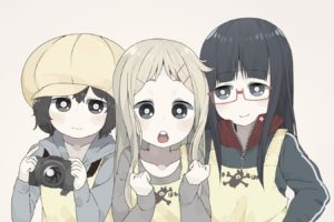Denki Gai no Honya san, Anime girls, Sensei (Denki Gai no Honya san), Hiotan (Denki Gai no Honya san), Kameko (Denki Gai no Honya san)