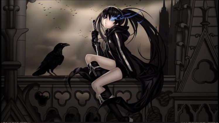 Black Rock Shooter, Black outfits HD Wallpaper Desktop Background