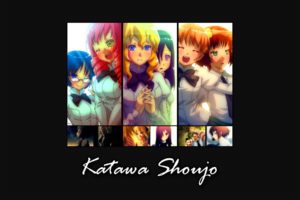 Katawa Shoujo, Anime girls, Rin Tezuka, Lilly Satou, Hanako Ikezawa, Ibarazaki Emi, Shizune Hakamichi, Shiina Mikado