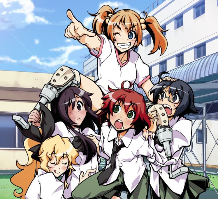 Katawa Shoujo, Visual novel, Anime girls, Shizune Hakamichi, Ibarazaki Emi, Hanako Ikezawa, Rin Tezuka, Lilly Satou HD Wallpaper Desktop Background