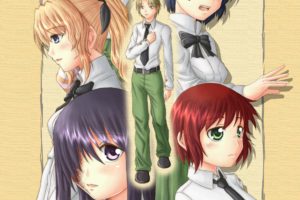 Katawa Shoujo, Lilly Satou, Shizune Hakamichi, Rin Tezuka, Hanako Ikezawa, Ibarazaki Emi, Hisao Nakai, Visual novel, Anime girls