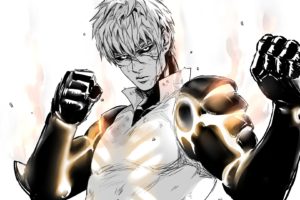 anime, Genos, One Punch Man