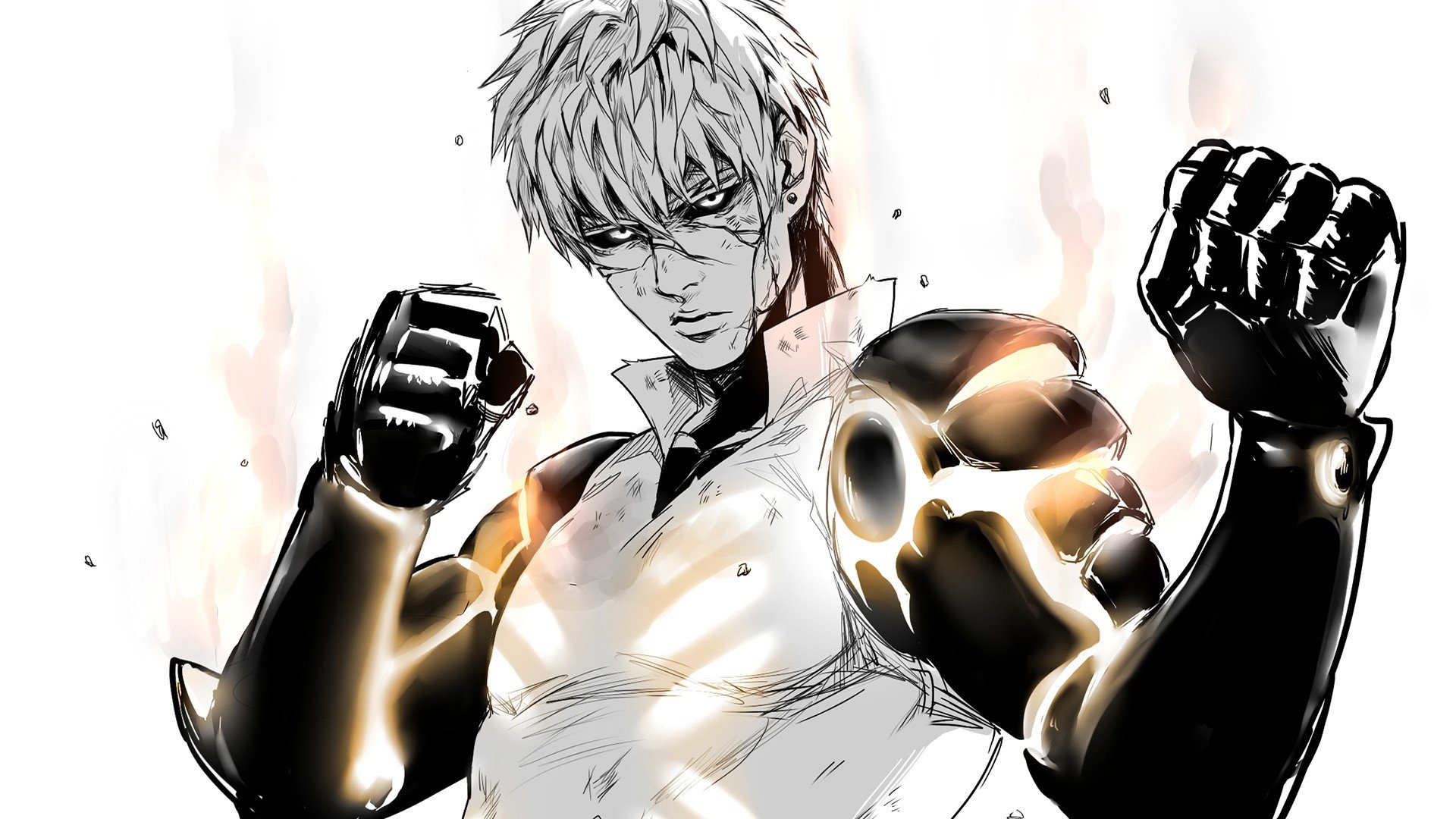 Anime Genos One Punch Man Wallpapers Hd Desktop And Mobile Backgrounds