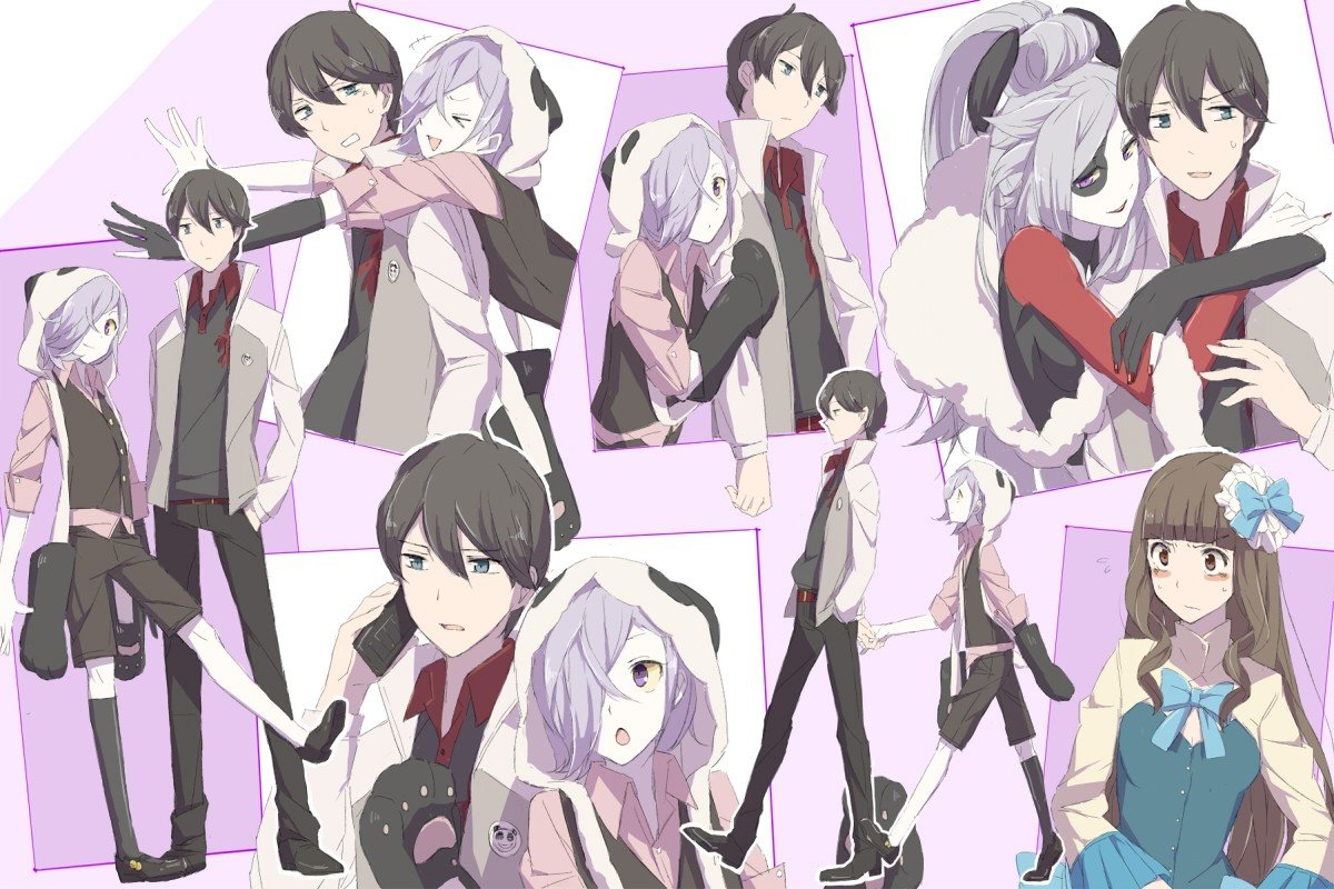 UN GO, Inga (Un Go), Yūki Shinjūrō, Kaishō Rie Wallpaper