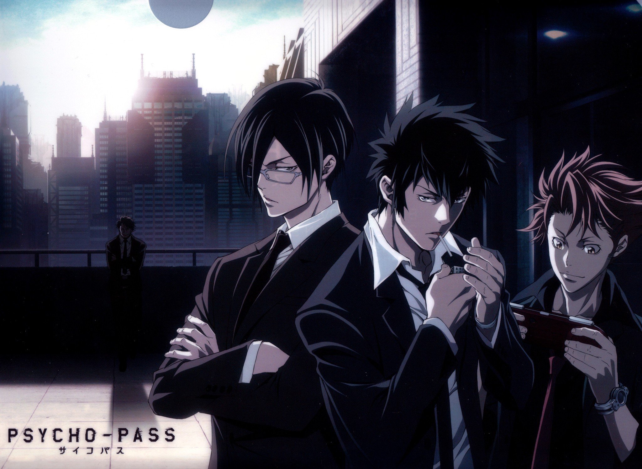 Psycho Pass, Black outfits, Anime Wallpaper