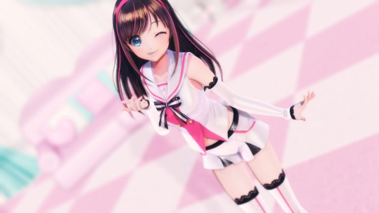 Kizuna Ai Anime Girls 3d Wallpapers Hd Desktop And Mobile