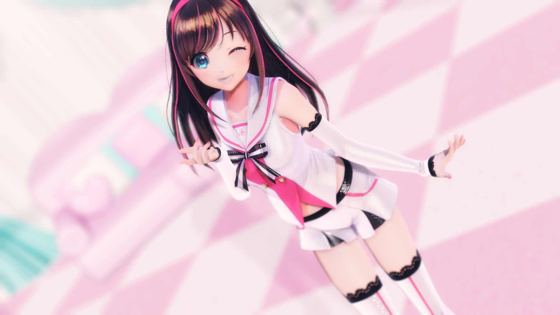 Kizuna Ai, Anime girls, 3D Wallpapers HD / Desktop and ...