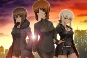 Girls und Panzer, Itsumi Erika, Nishizumi Maho, Nishizumi Miho