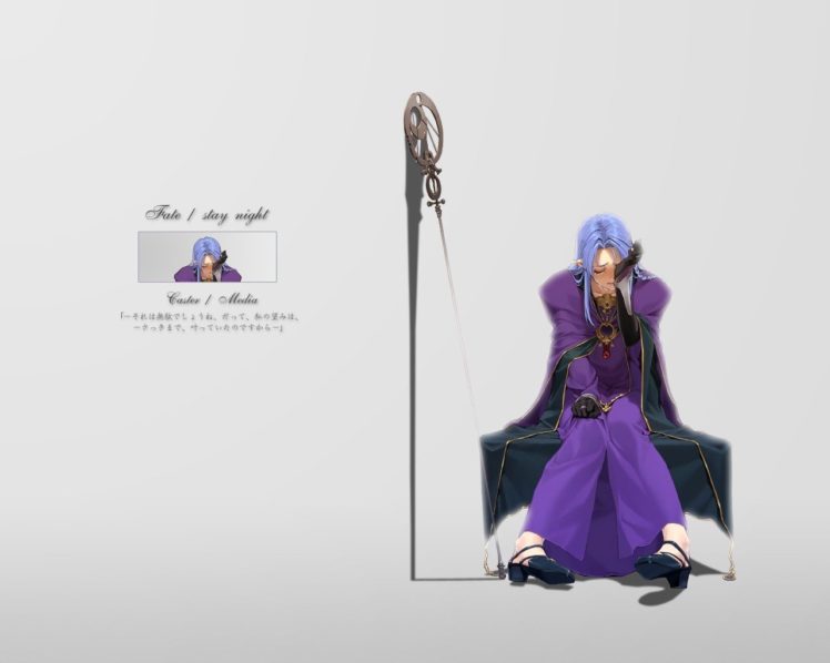 Fate Stay Night, Anime girls, Caster (Fate Stay Night) HD Wallpaper Desktop Background