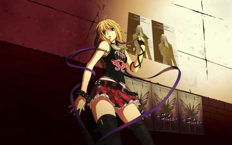 Fate Stay Night, Anime girls, Saber HD Wallpaper Desktop Background