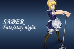 Fate Stay Night, Saber, Anime girls