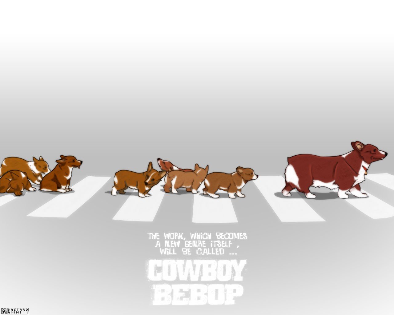 anime, Cowboy Bebop, Dog, Corgi, Ein, Puppies Wallpaper