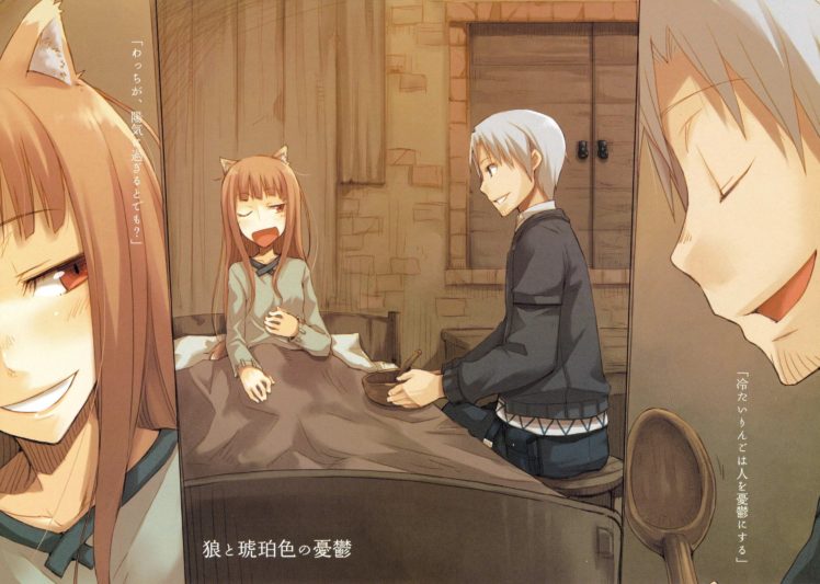 Spice and Wolf, Holo, Lawrence Kraft HD Wallpaper Desktop Background