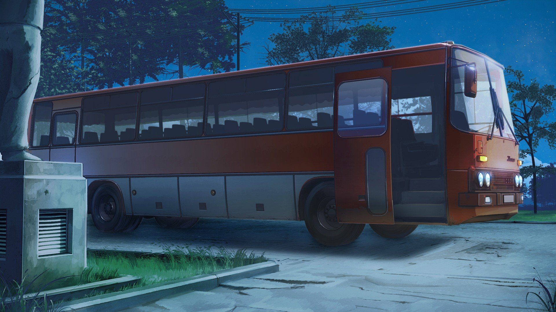 buses, ArseniXC, Ikarus 256 Wallpaper