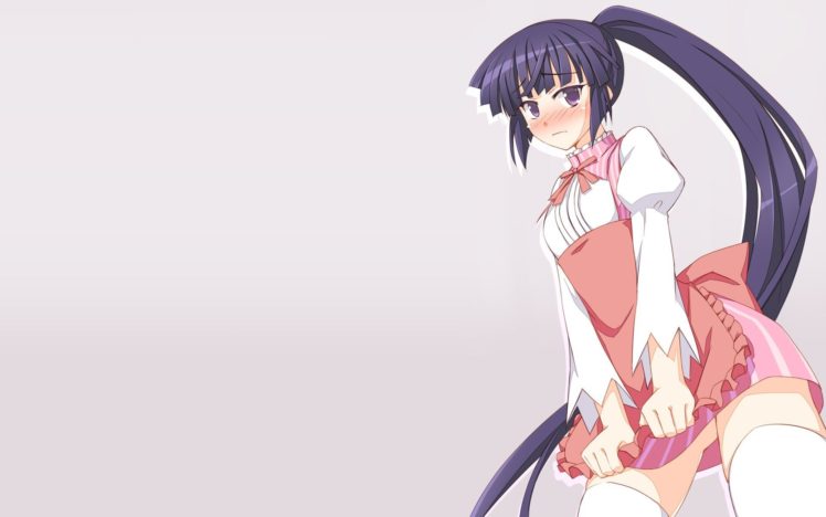 anime, Anime girls, Log Horizon, Akatsuki (Log Horizon), Ponytail HD Wallpaper Desktop Background